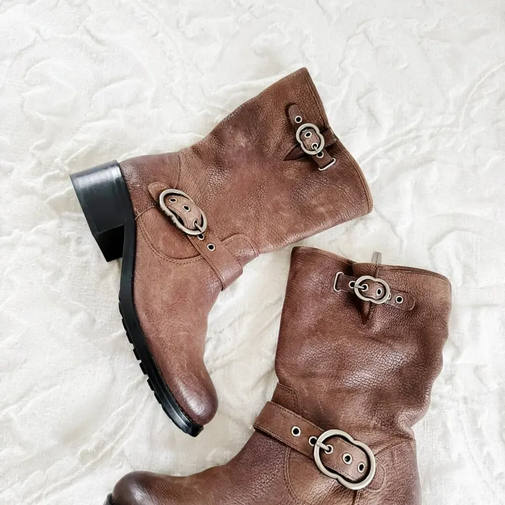 BOGO Vince Camuto Wilan Combat BootsSize 8 New $100